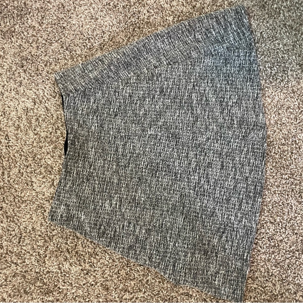 Grey miniskirt